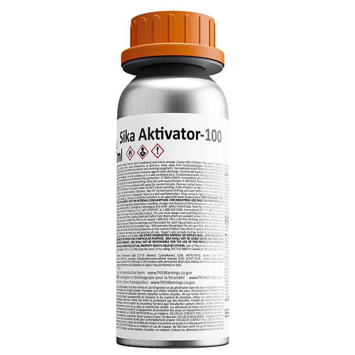 Sika 250 ml Bottle 100 Aktivator for Boat, Clear