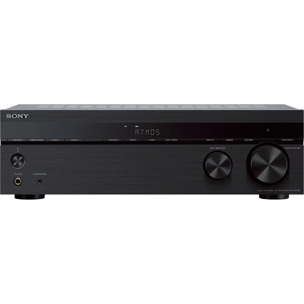 Restored STR-DH790 7.2ch Home Theater Dolby Atmos AV Receiver 2018 Model Bundle with 2 YR CPS Enhanced Protection Pack (Refurbished)