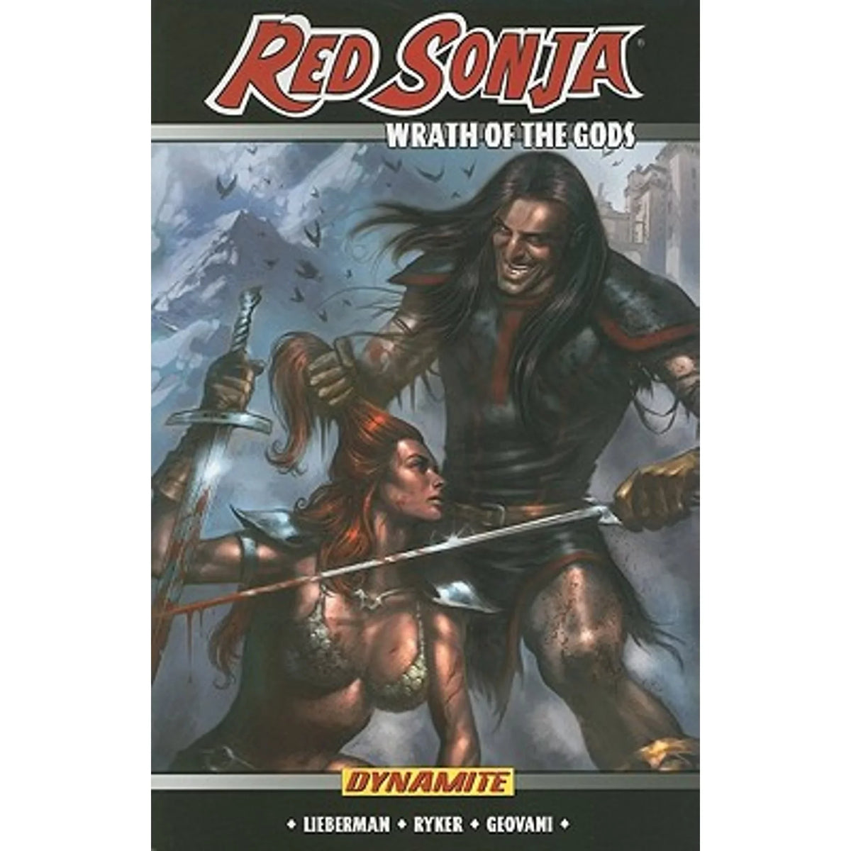 Pre-Owned Red Sonja: Wrath of the Gods (Paperback 9781606901441) by Luke Lieberman, Ethan Ryker, Walter Geovanni