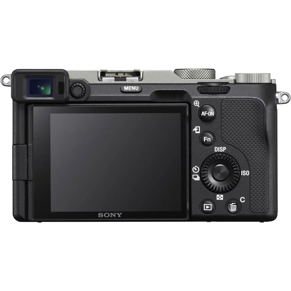 a7C Mirrorless Camera (Silver) with 28-60mm Lens+24mm f/2.8 G Lens +Flash- Kit