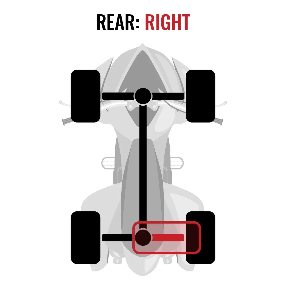 Sixity XT Rear Right CV Axle compatible with Can-Am 650 Max 500 Renegade 800R Outlander 1000 2015 2014 2013