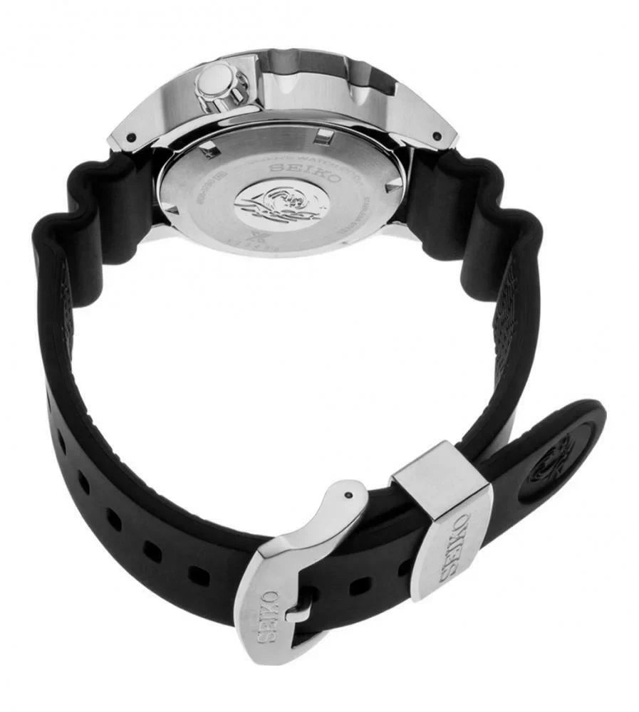Seiko SRPD27 Prospex Black Dial Rubber Day Date 42.5mm Automatic Men's Watch