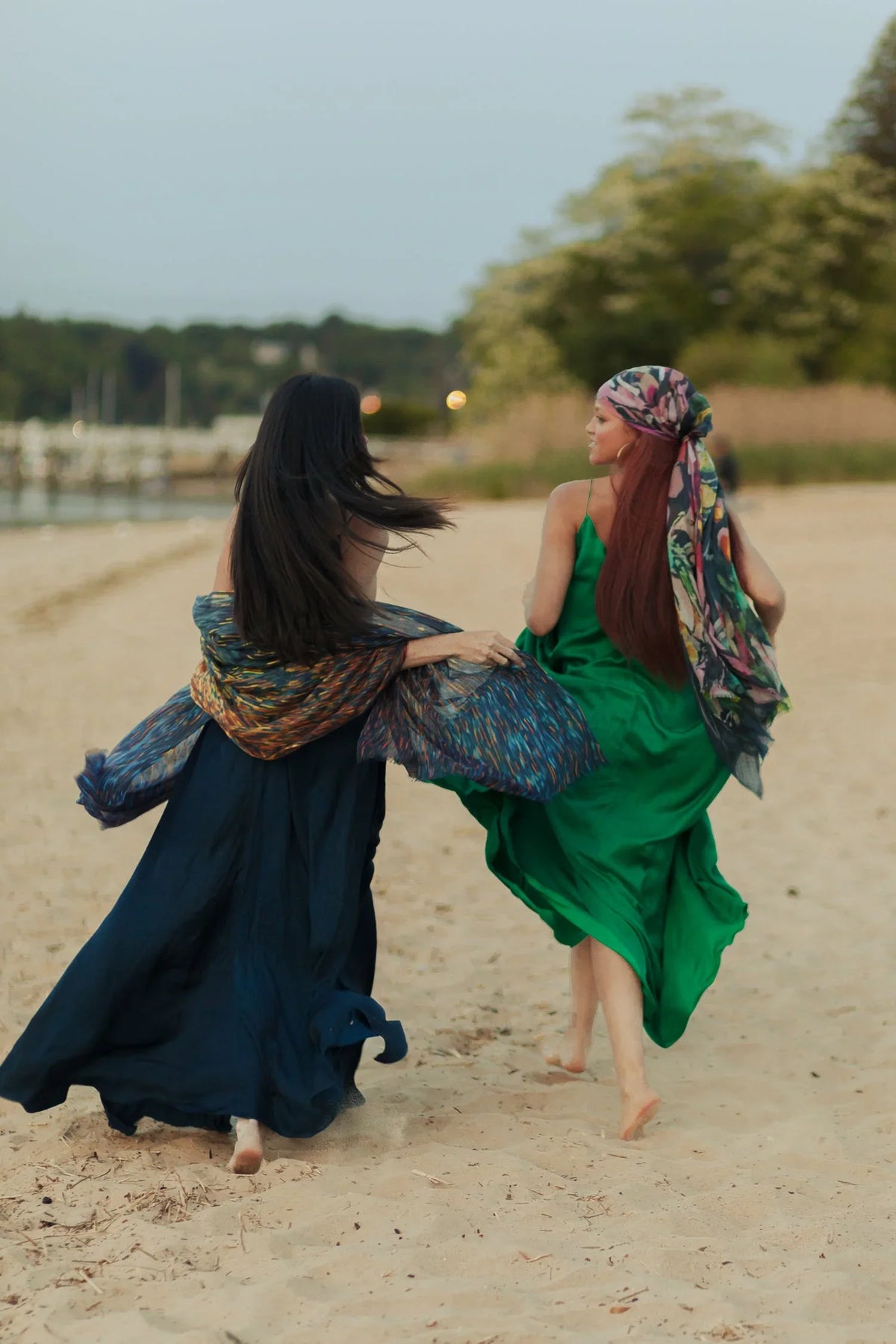 Midnight Blooms - 100% Cashmere Scarf by James Paul Cheung