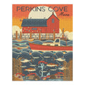 Perkins Cove, Maine, Nautical Geometric (1000 Piece Puzzle, Size 19x27, Challenging Jigsaw Puzzle for Adults and Family, Made in USA)
