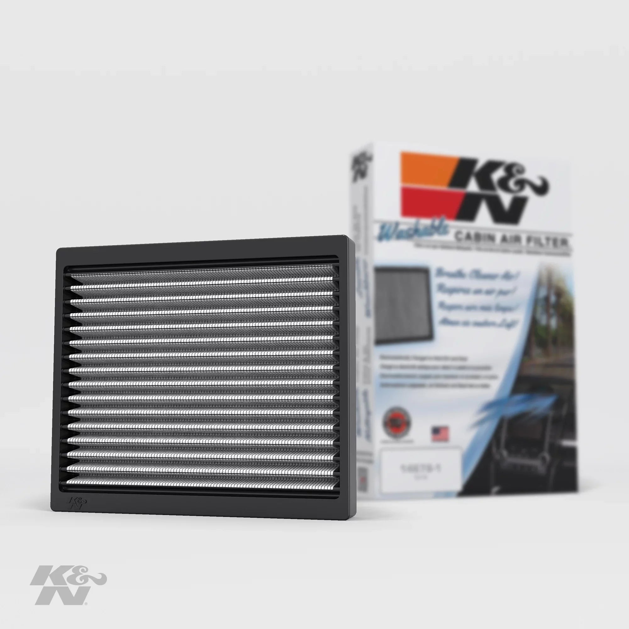 K&N Cabin Air Filter: Washable and Reusable: Designed For Select 2005-2014 Ford Mustang Vehicle Models, VF2020
