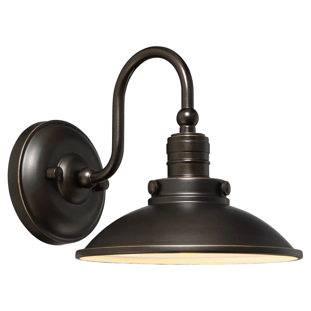 Minka Lavery Baytree Lane LED 9 3/4" High Aluminum Outdoor Wall Light