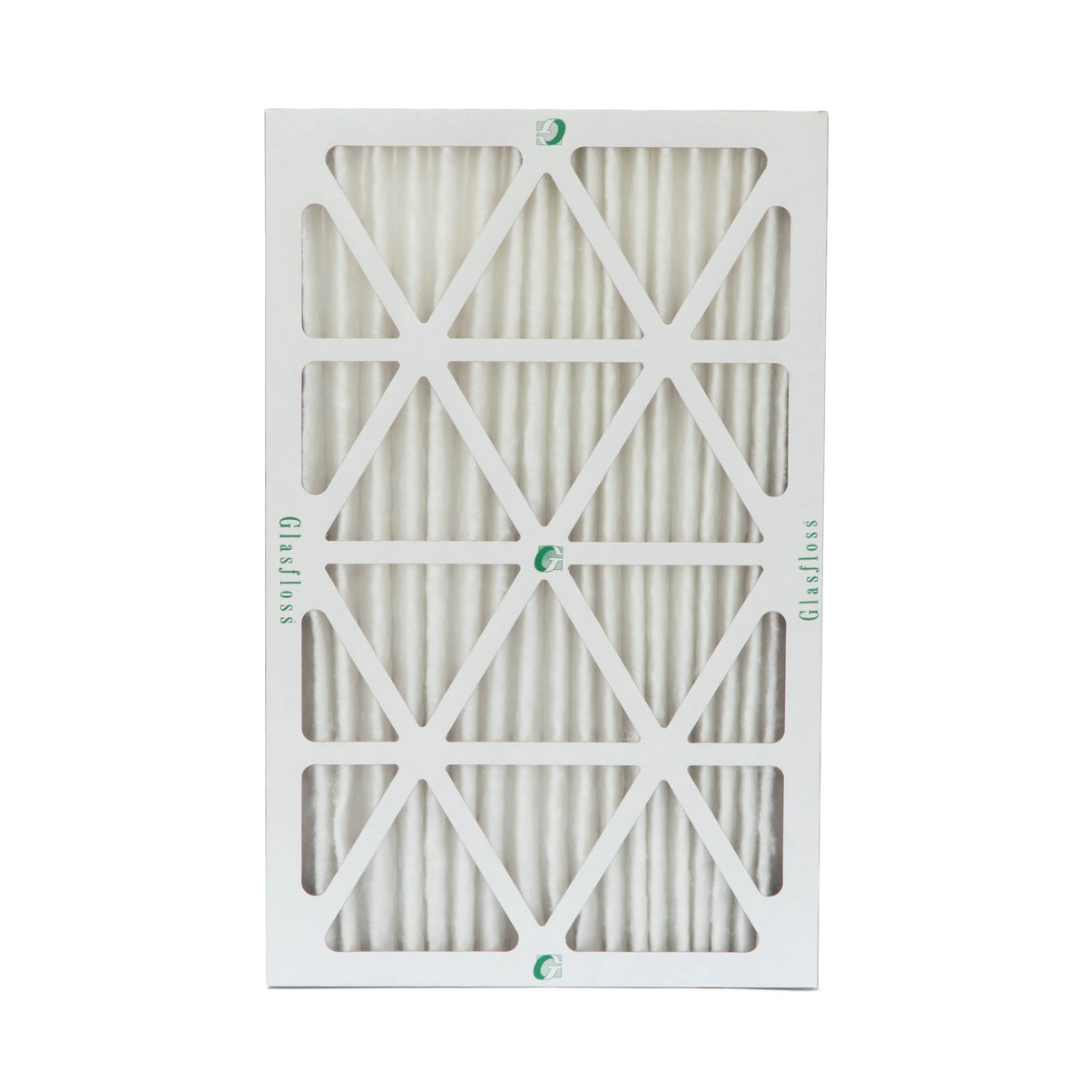 12 Pack of 18x24x2 MERV 10 Pleated 2" Inch Air Filters by Glasfloss. Actual Size: 17-1/2 x 23-1/2 x 1-3/4