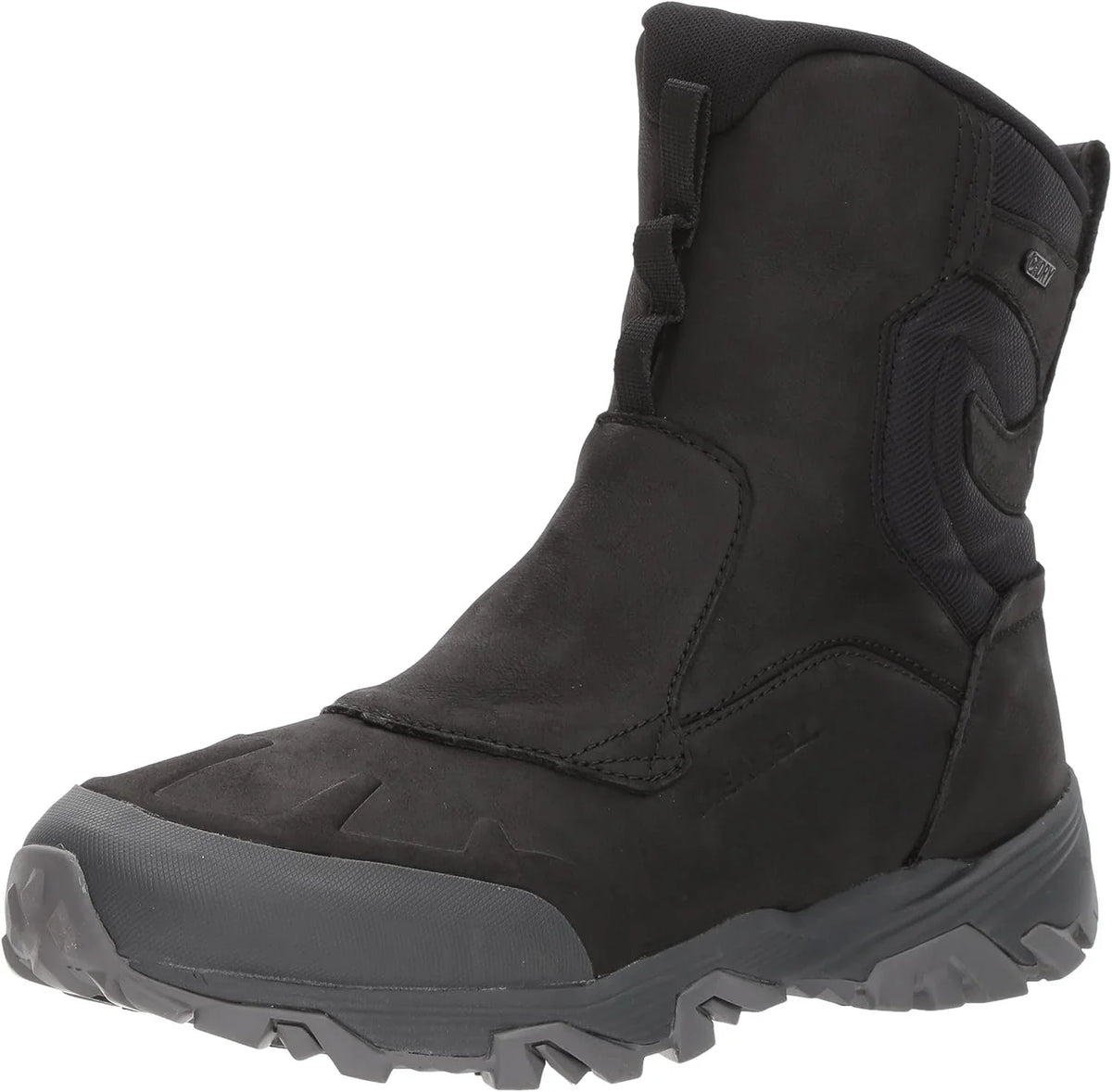 Merrell Men's COLDPACK ICE+ 8" Zip Polar Fluid Snow Boot, Black, 7 M US