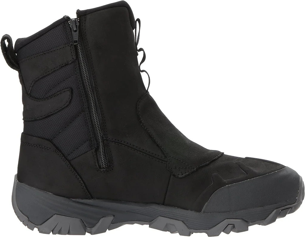 Merrell Men's COLDPACK ICE+ 8" Zip Polar Fluid Snow Boot, Black, 7 M US