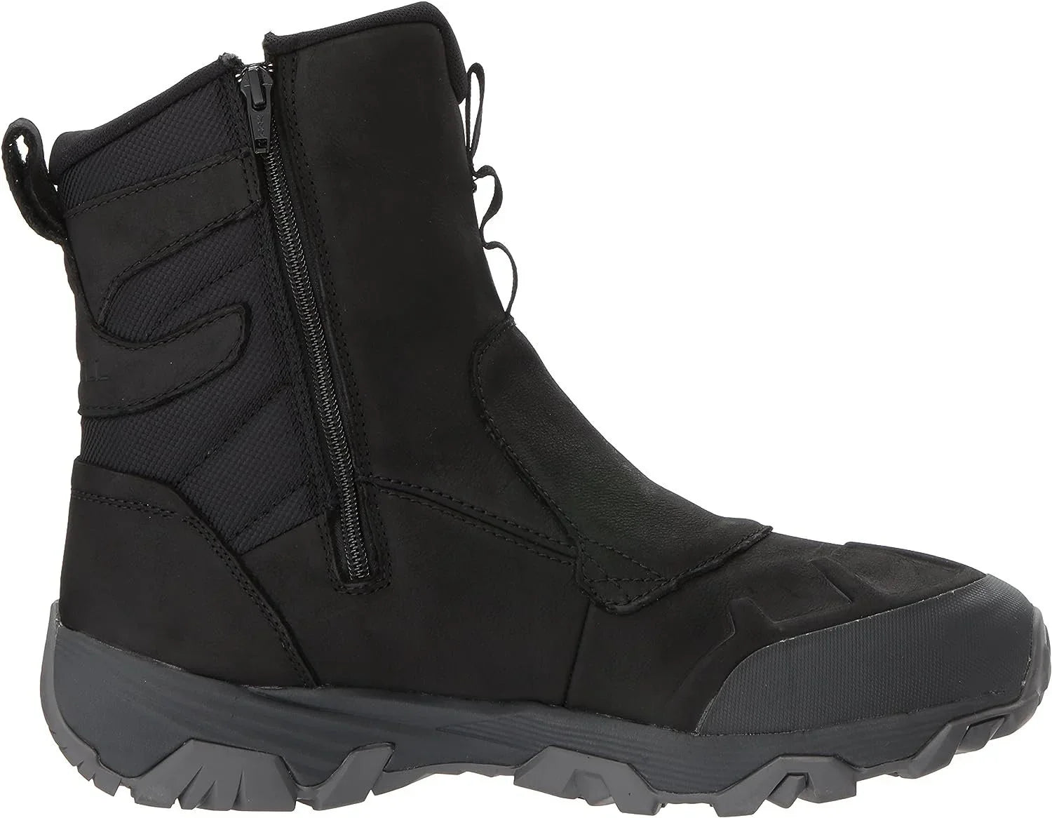 Merrell Men's COLDPACK ICE+ 8" Zip Polar Fluid Snow Boot, Black, 7 M US