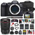 EOS R6 Mark II Mirrorless Camera (5666C002) + RF 24-70mm Lens + 64GB Memory Card + Case + Corel Photo Software + LPE6 Battery + External Charger + Card Reader + More