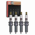 4 pc Champion 9023 Iridium Spark Plugs for RER10WMPB4 Ignition Wire Secondary Fits select: 2015-2018 HYUNDAI SONATA, 2017-2018 HYUNDAI SANTA FE SPORT