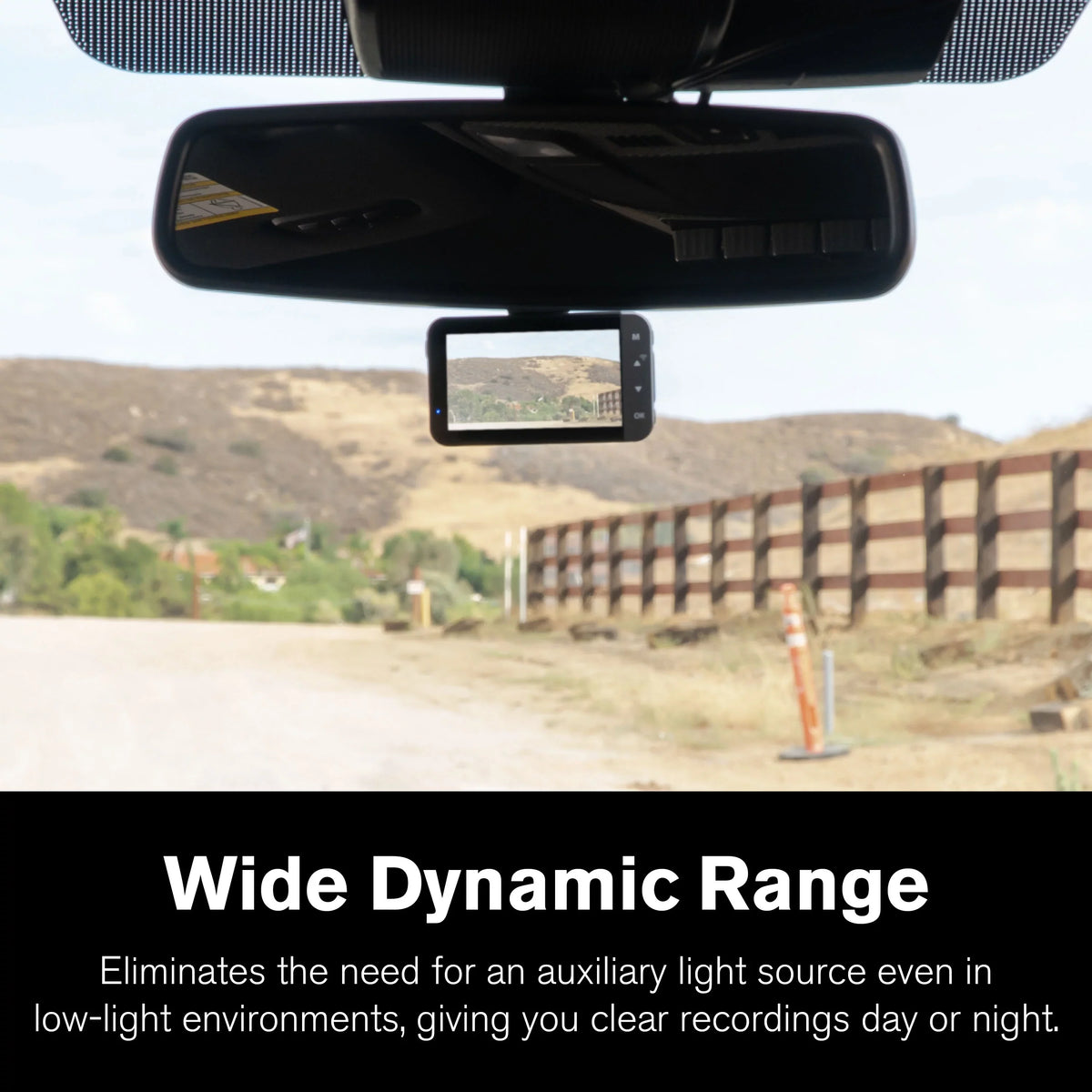 Yada 4K Roadcam Pro GPS with App, 150 Degree Wide Angle Lense, 3" LCD Monitor UHD Resolution High Dynamic Range for Day/Night. G-Sensor Technology with Park and Record Mode