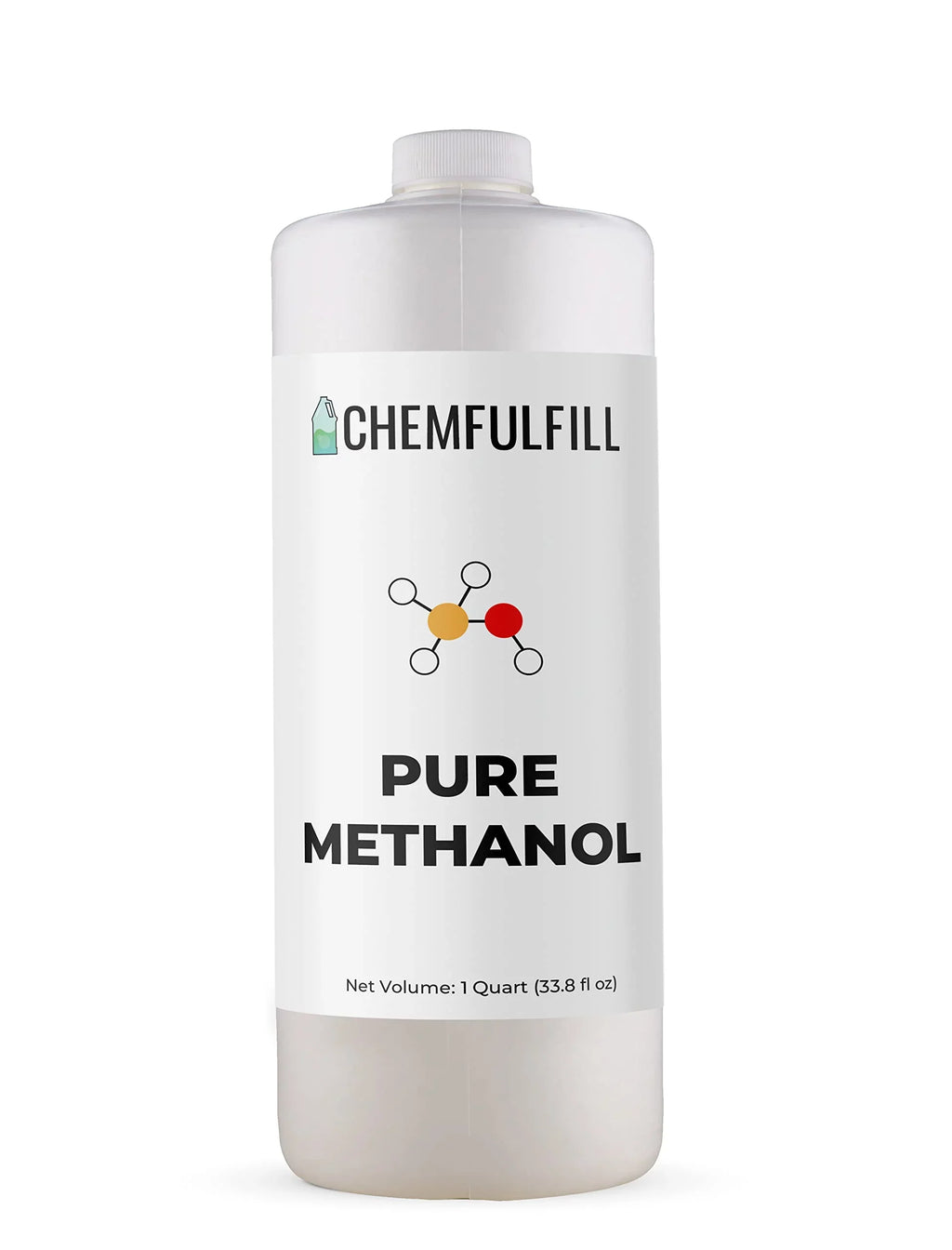 Chemfulfill Methanol - High Purity Methyl Alcohol (MeOH; Methanol) (5-Gallon (640 fl oz))