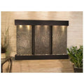 Adagio OFS1504 Olympus Falls-Square-Blackened Brass Natural Slate Wall Fountain