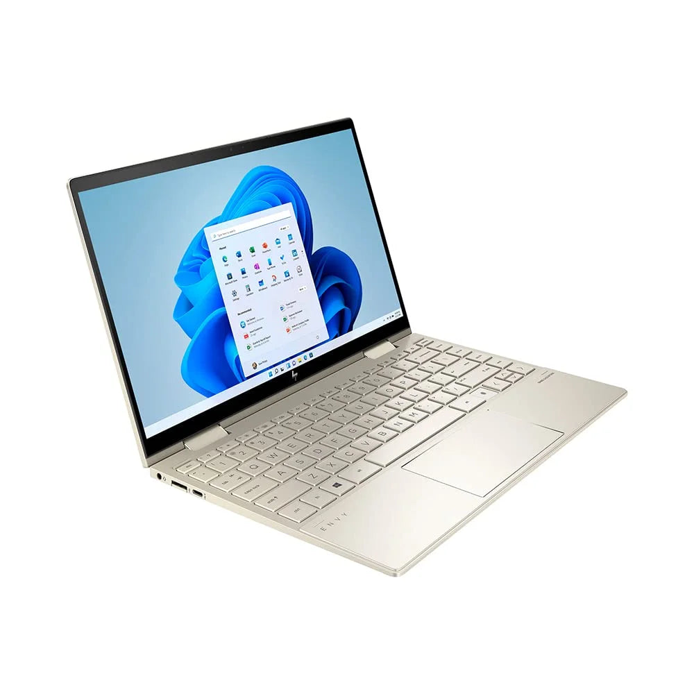2021 Envy X360 2-in-1 13.3" FHD Display Notebook Core i5-1135G7 (Beats i7-1065g7), 8GB RAM, 2TB PCIe SSD, Backlit Keyboard, Iris Xe Graphics, Webcam, Windows 11, Gold, 32GB USB Card