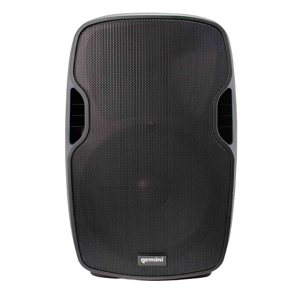 Gemini CDM-4000BT CD/MP3/USB Bluetooth Media Player & AS-1500P Active Speaker with 15" Woofers DJ Package