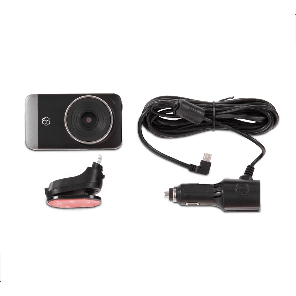 Yada 4K Roadcam Pro GPS with App, 150 Degree Wide Angle Lense, 3" LCD Monitor UHD Resolution High Dynamic Range for Day/Night. G-Sensor Technology with Park and Record Mode