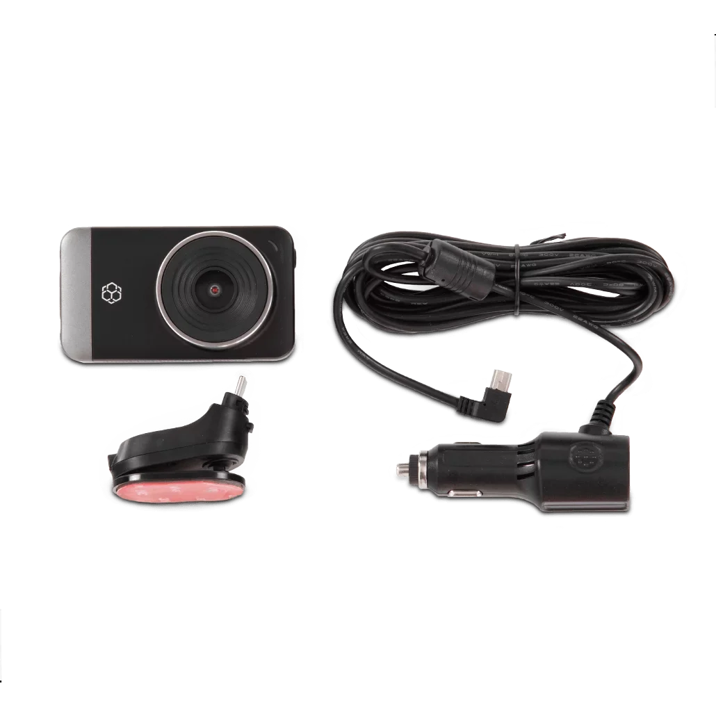 Yada 4K Roadcam Pro GPS with App, 150 Degree Wide Angle Lense, 3" LCD Monitor UHD Resolution High Dynamic Range for Day/Night. G-Sensor Technology with Park and Record Mode