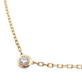 Pre-Owned Cartier 0.09ct Diamond Amour SM Ladies Necklace B7215800 750 Yellow Gold (Good)