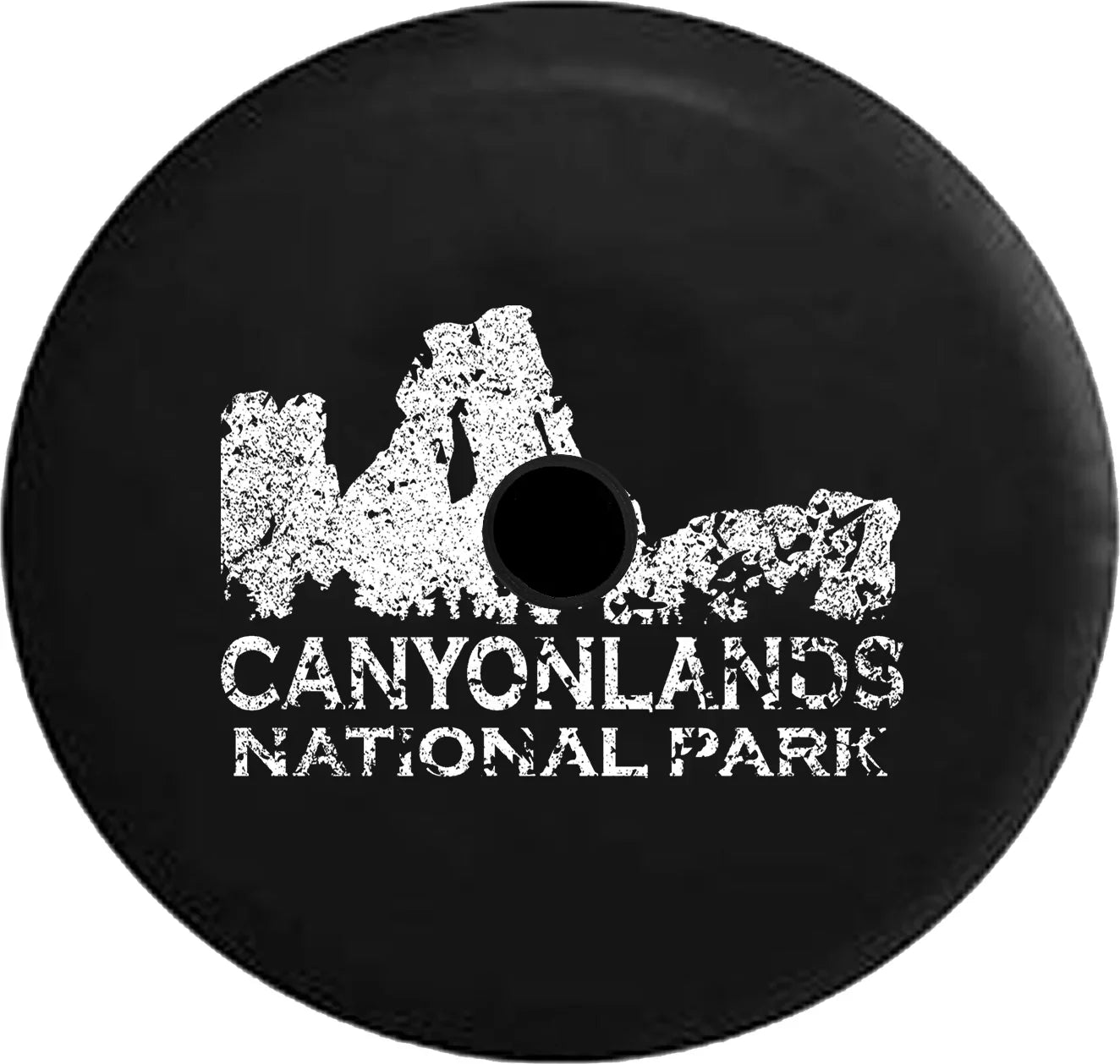 2018 2019 Wrangler JL Canyonlands National Park Colorado River Spare Tire Cover Jeep RV 33 InchBack up Camera
