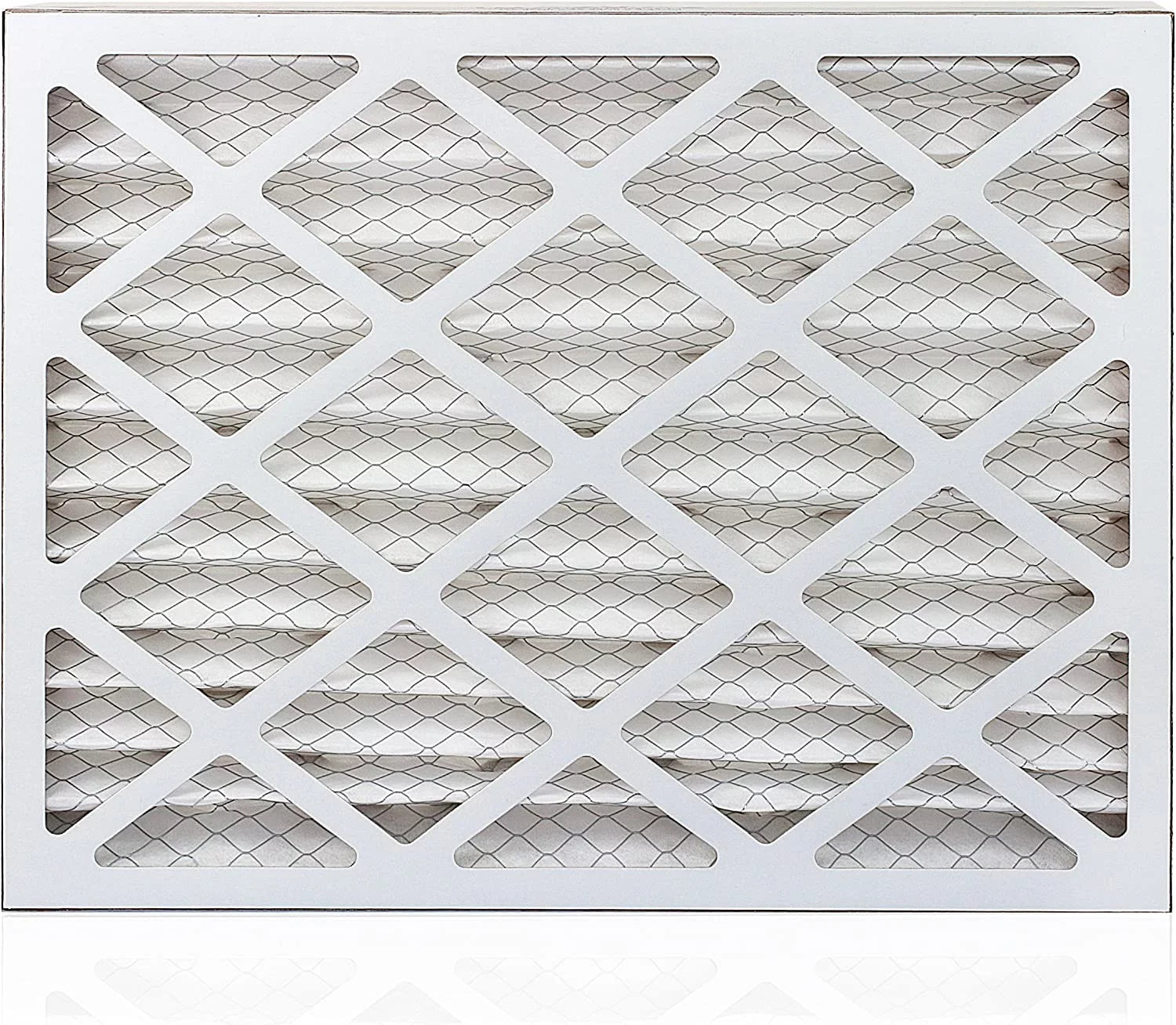 Filterbuy 16x20x2 MERV 8 Pleated HVAC AC Furnace Air Filters (6-Pack)
