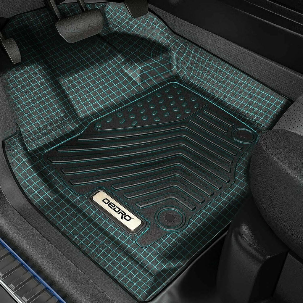 Ledkingdomus Floor Mats TPE Rubber 3D Compatible with 2015-2020 Chevy/Chevrolet Tahoe/GMC Yukon Carpet