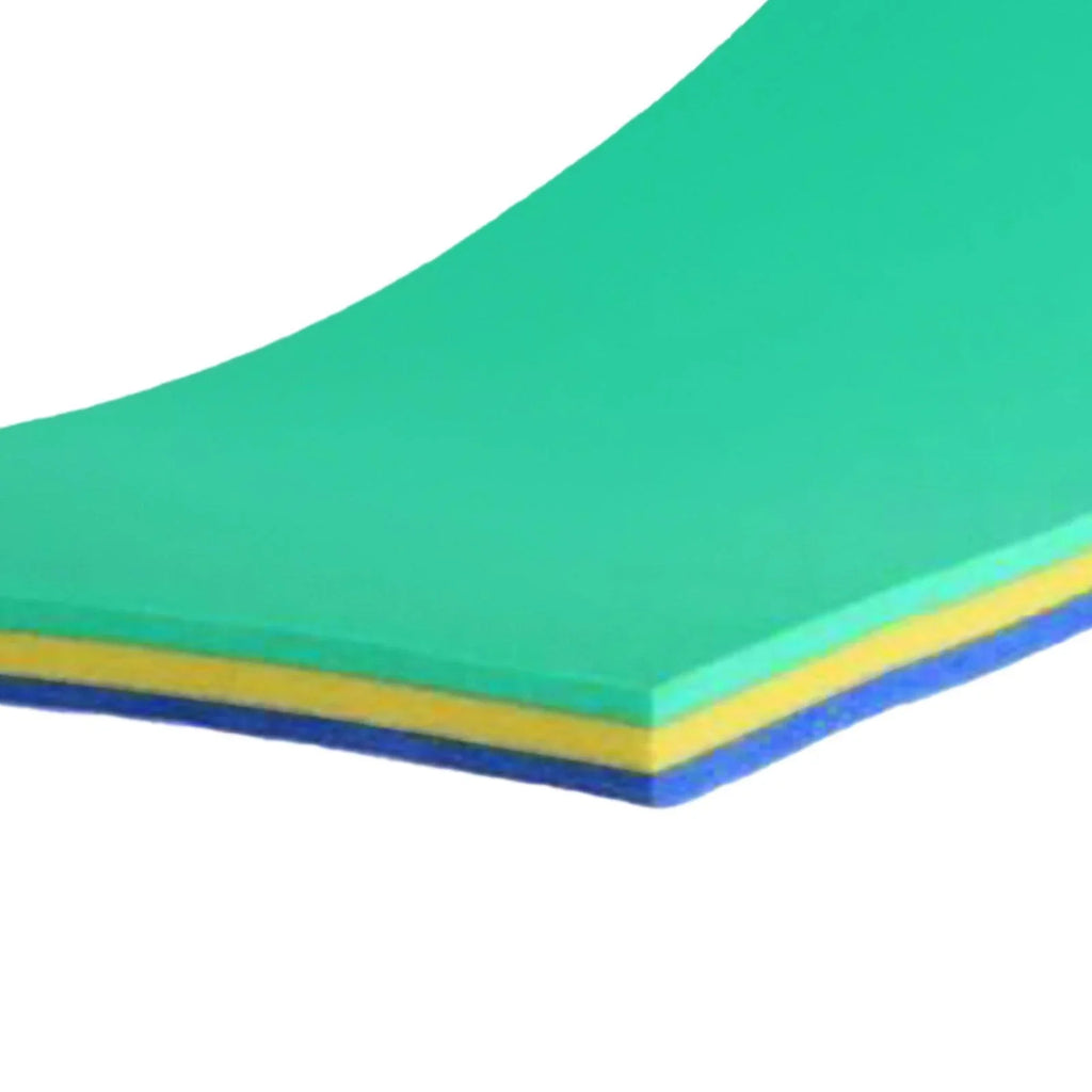 GARENDE Fluid Mat 3 Layer Raft for Pool Relaxing Tear Resistant Floats Yellow
