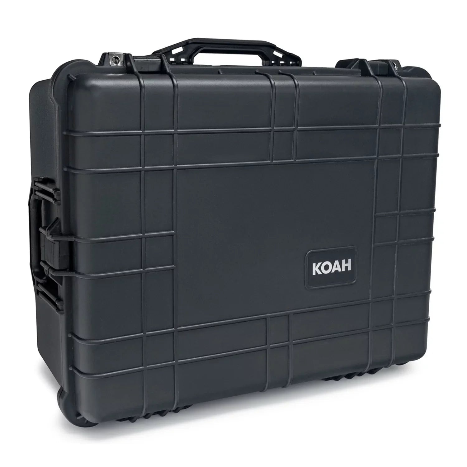 Koah Weatherproof Wheeled Hard Case with Customizable Foam (25 x 20 x 12 Inch)