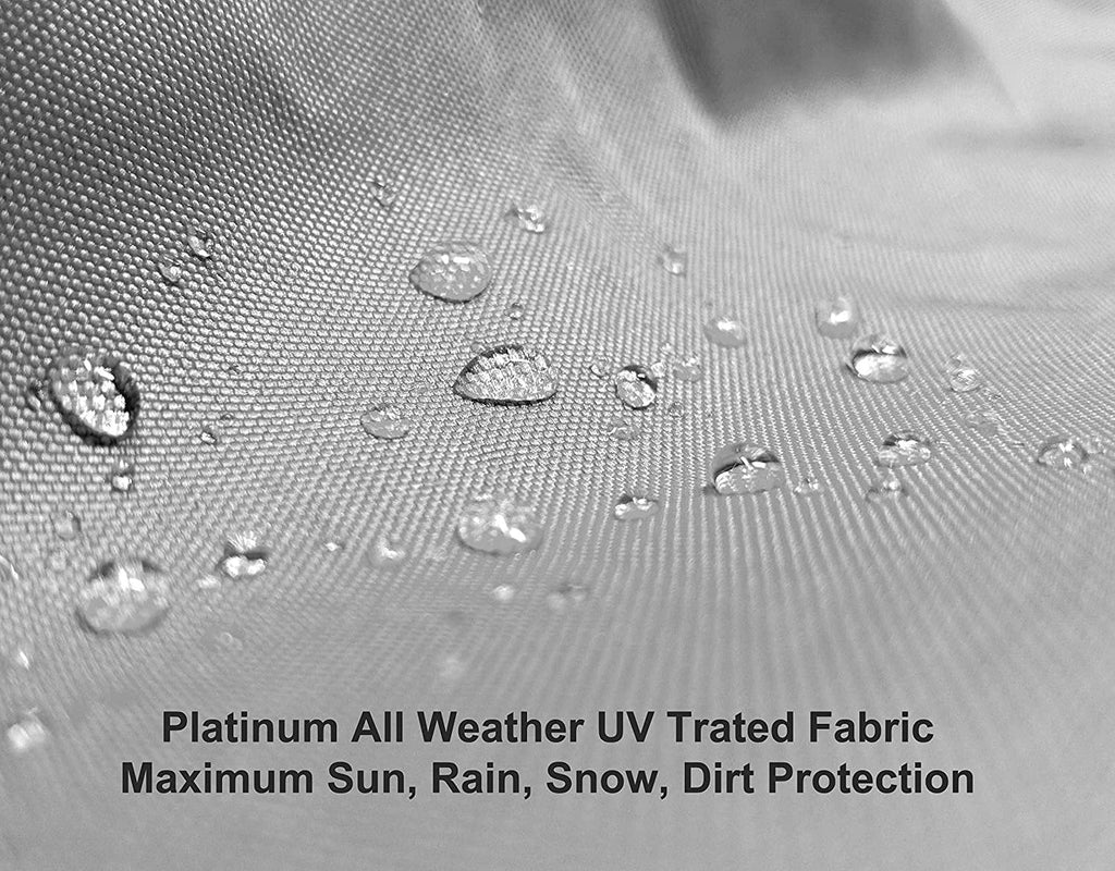 Weatherproof SUV Cover Compatible With 2016 Volvo XC60 - Outdoor & Indoor - Protect From Rain Liquid Snow, Sun - Tough - Fleece Lining - Includes Anti-Theft Cable Lock, Storage Bag & Wind Straps