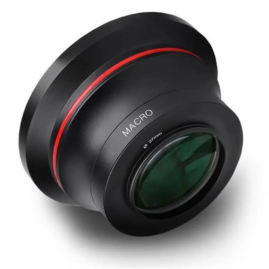 4K 0.39x Super Wide Angle + Macro Lens for Camcorder