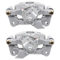 AutoShack Rear New Brake Calipers Assembly with Bracket Set of 2 Driver and Passenger Side Replacement for VW Routan 2012-2017 Dodge Grand Caravan 2012-2016 Chrysler Town & Country 2013-2015 Ram C/V