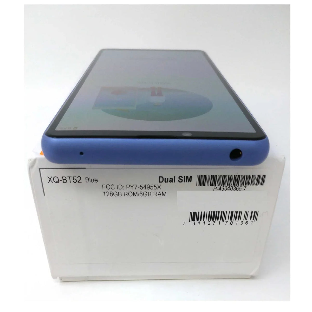 Pre-Owned Xperia 10 III 5G 128GB XQ-BT52 6GB RAM GSM Factory Unlocked Smartphone - Blue (Like New)