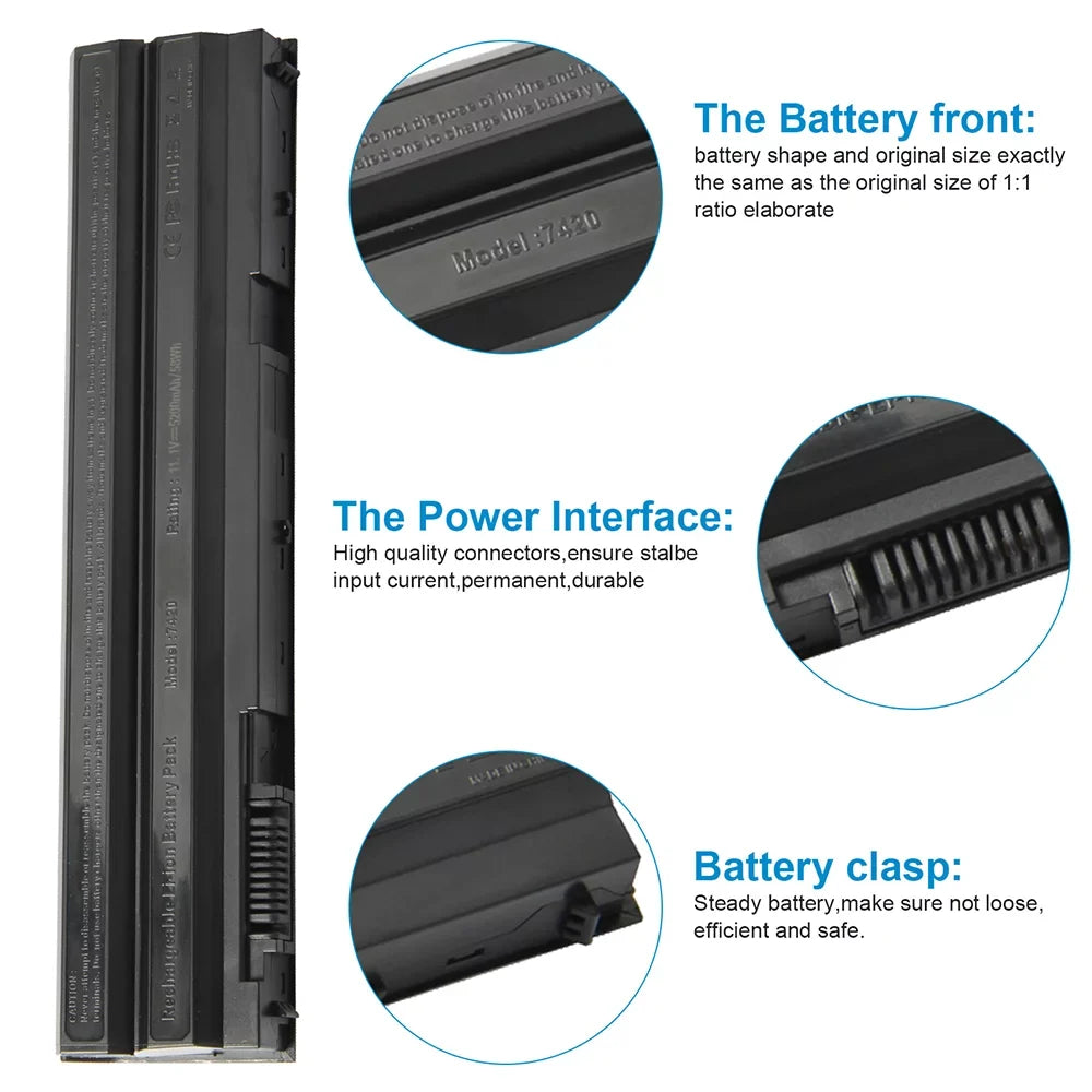 ✅Battery for Latitude E6420 E6430 E5420 E5430 E5520 E5530 E6520 E6530 T54FJ