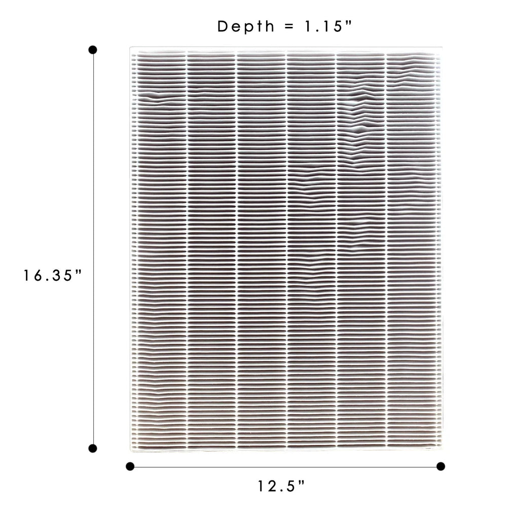 HEPA Filter for Winix 115115 Replacement Filter A for C535, 5300-2, 6300-2,P300, 5300 and 5500 (2 Set)