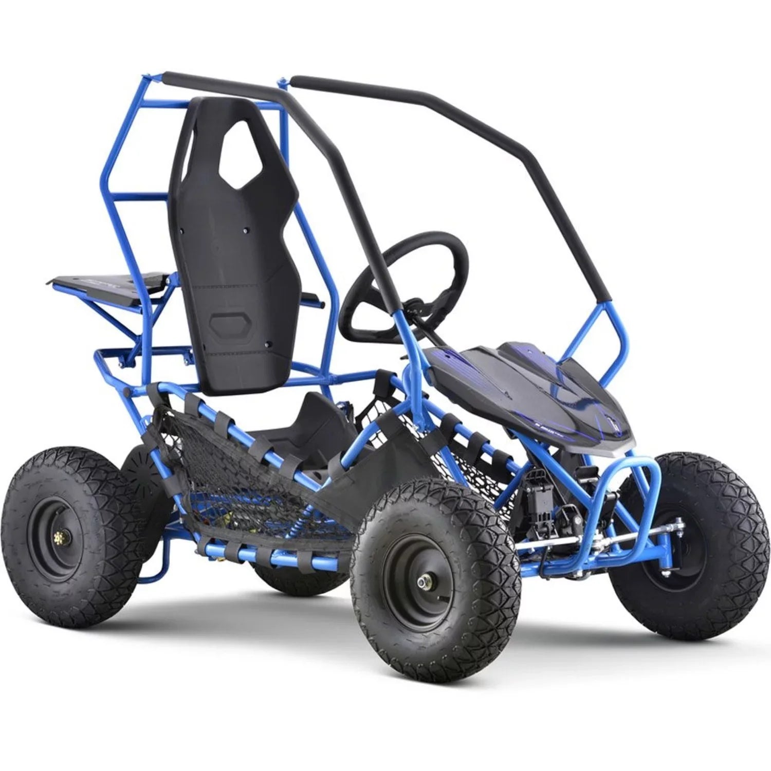 MotoTec Maverick Electric Go Kart 36v 1000w Blue