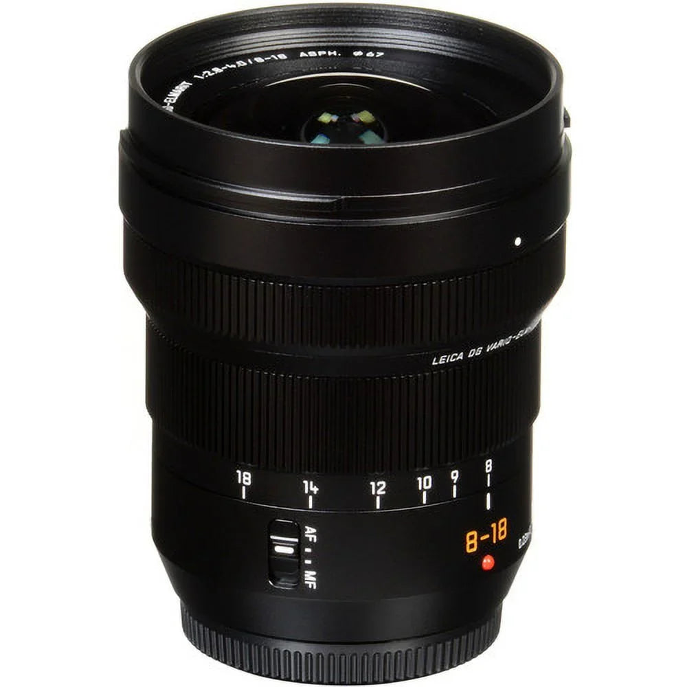 Leica DG Vario-Elmarit 8-18mm f2.8-4 Lens Bundle with 67mm Filter Kit