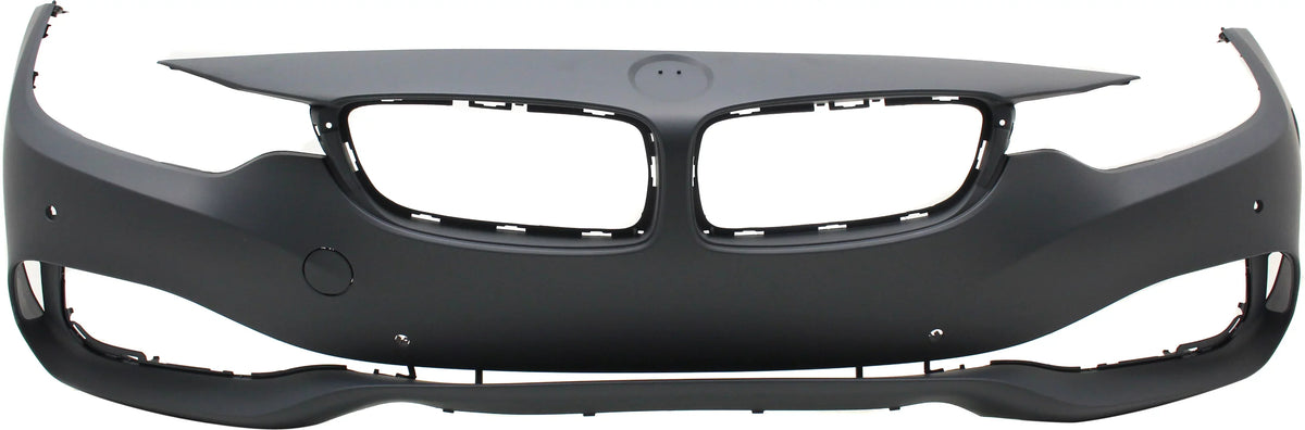 Front BUMPER COVER Compatible For BMW 4-SERIES 2014-2017 Primed with PDC Sensor and Camera Holes Convertible/Coupe/Hatchback