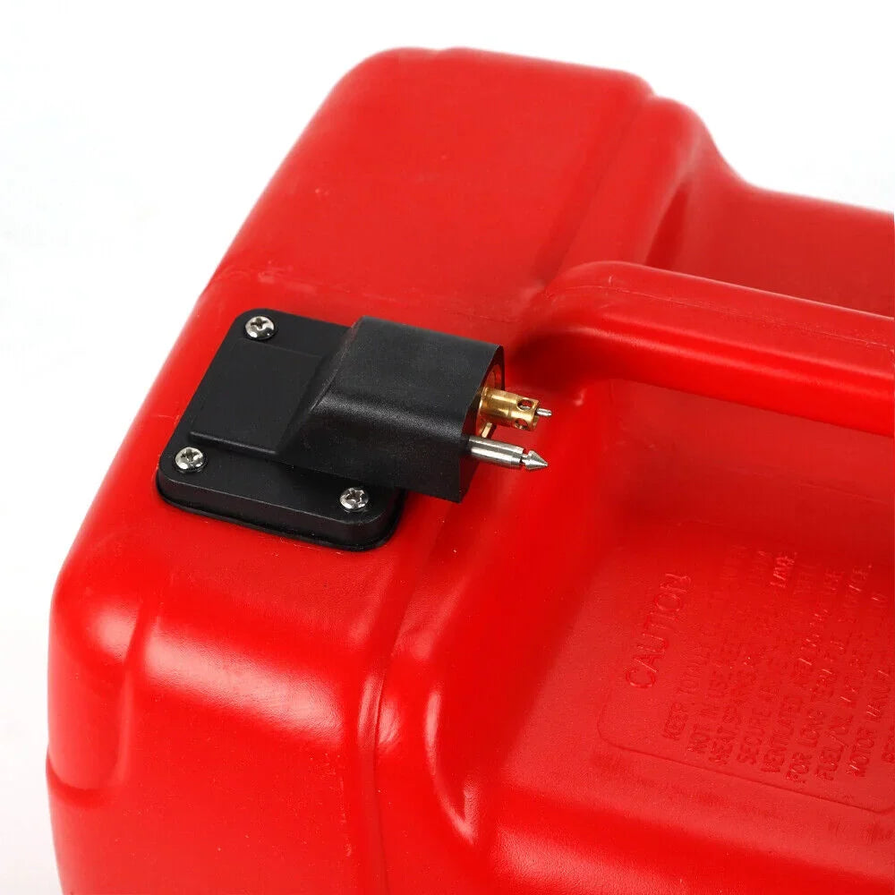 12L Plastic Oil Tank 3.2 Gallon Portable Outboard Boat Marine Fuel Gas Tank（no Tubing and Connector）