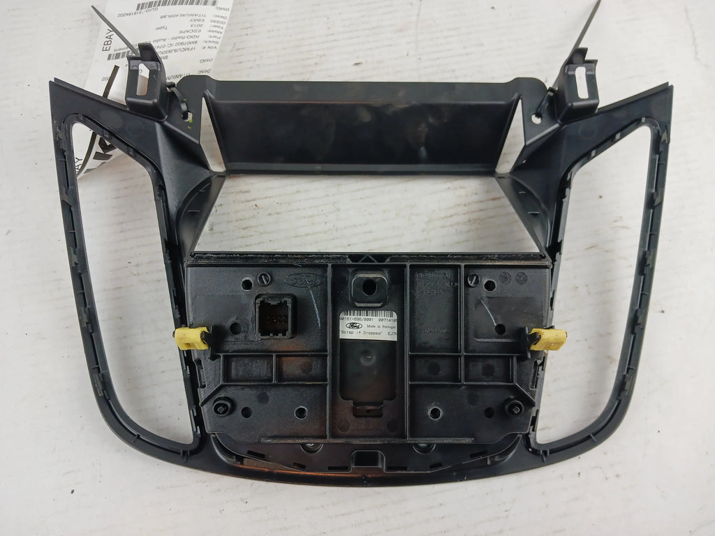 Pre-Owned 2013 Ford Escape Radio Control Panel OEM (Good)
