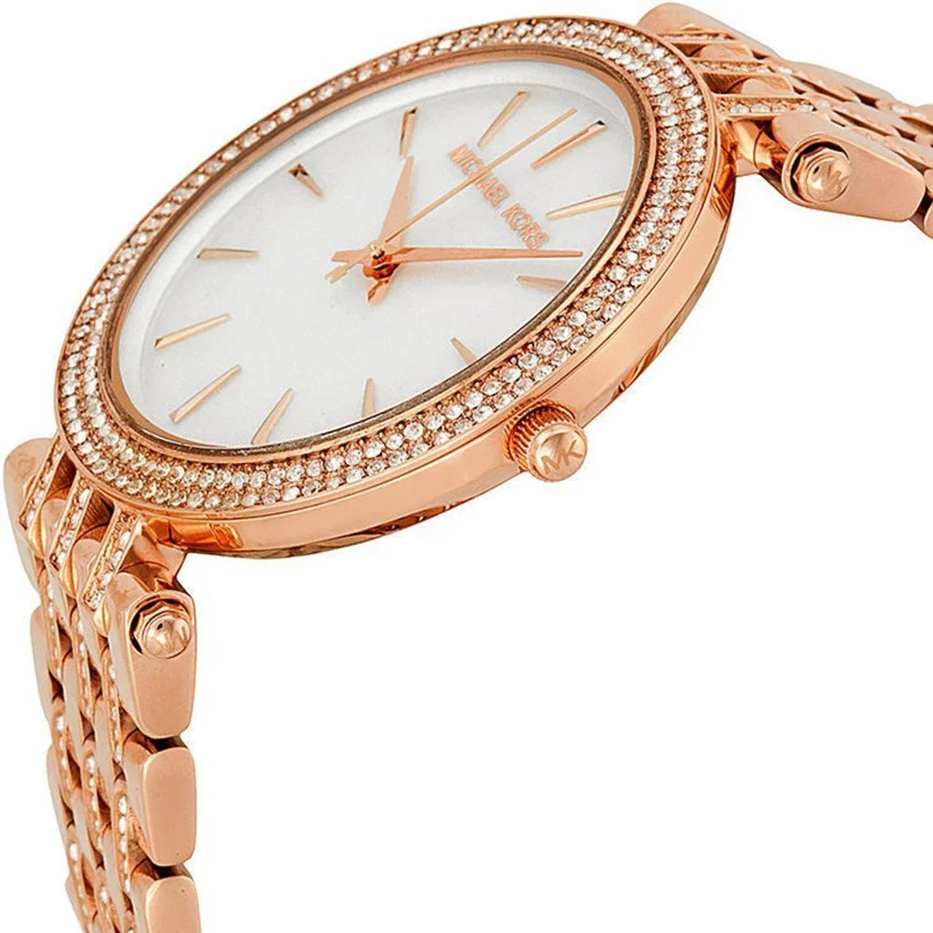 Michael Kors Women's Darci MK3220 Rose Gold Stainless-Steel Plated Japanese Quartz Fashion Watch