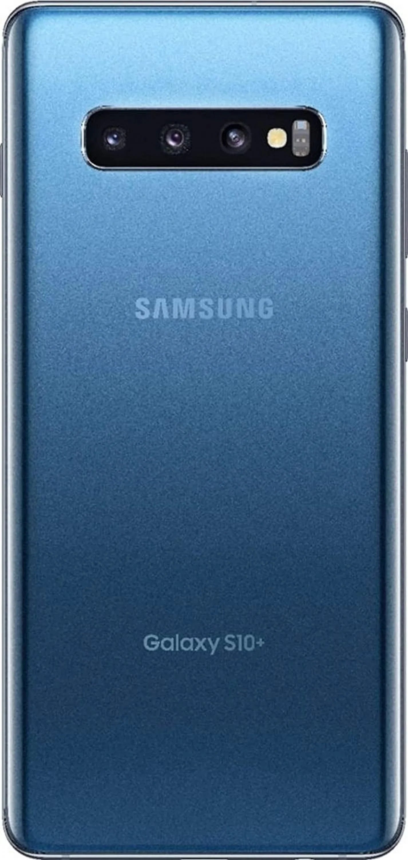 Galaxy S10+ Plus G975U (GSM Unlocked) Prism Blue 128GB Smartphone Pre-owned Second-hand Good)