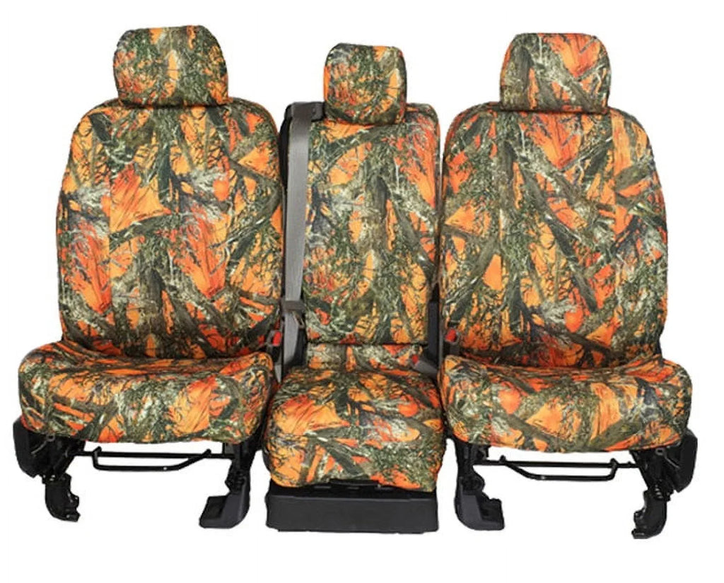 CalTrend Rear TRUETIMBER Seat Covers for 1994-1997 Toyota Land Cruiser - TY121-72KA BLAZE Insert and Trim