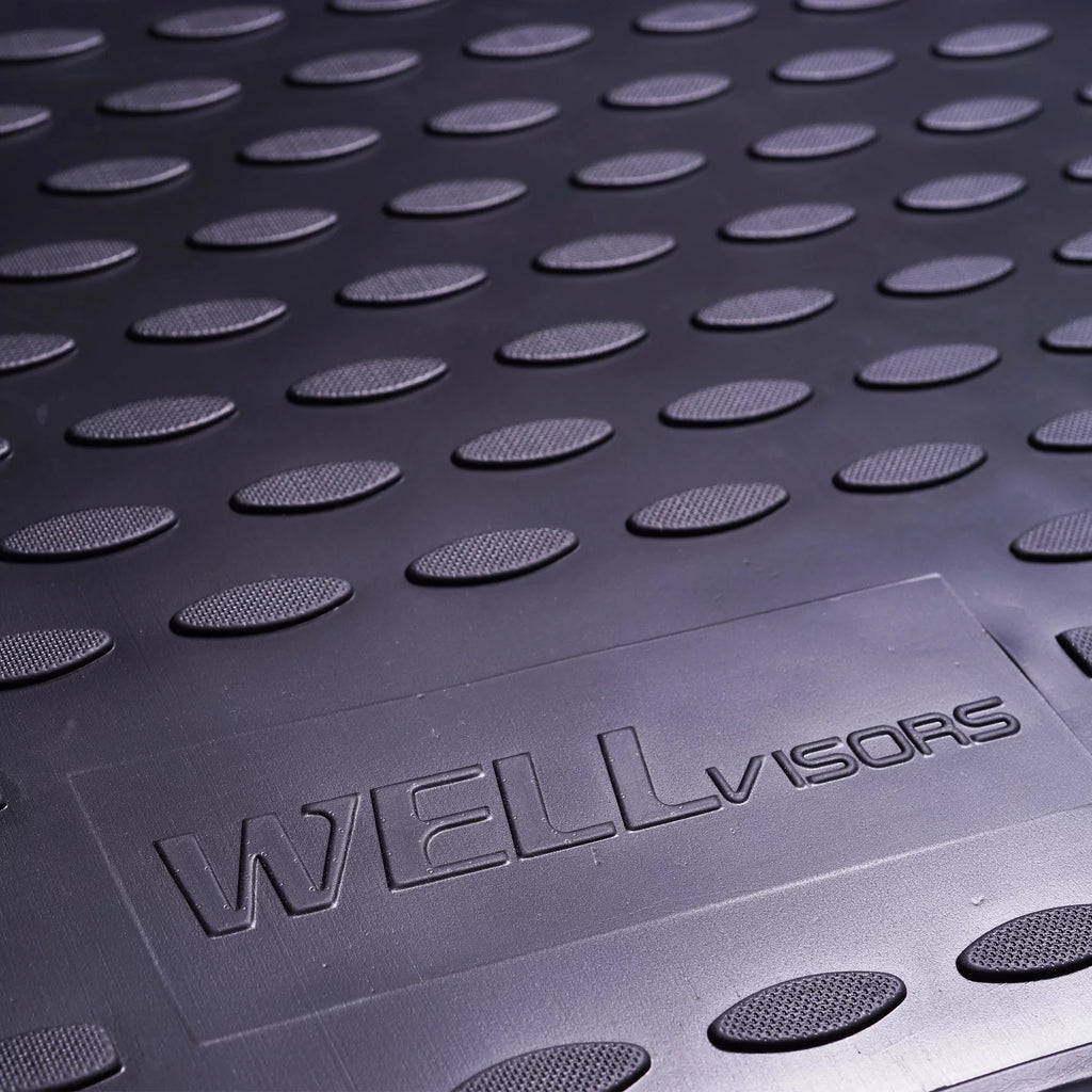 Wellvisors All Weather Trunk Liner Cargo Mat Black For Subaru Forester 2003-2008