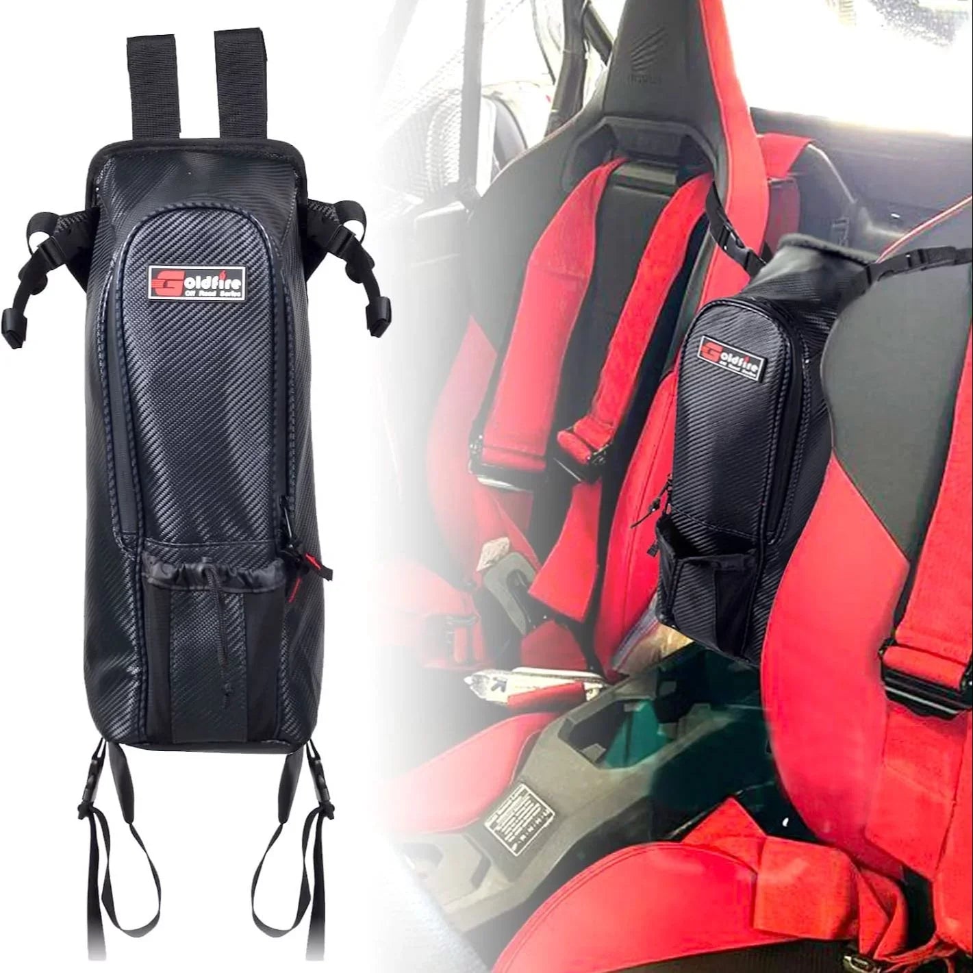 Teryx KRX 1000 Bags UTV Storage Accessories Offroad Universal Center Seat Bag For Kawasaki Mule 4000 4010 2010-2022