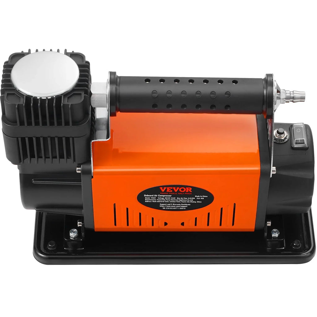 VEVOR On-Board 12V Air Compressor, High Capability Universal, 150PSI 6CFM
