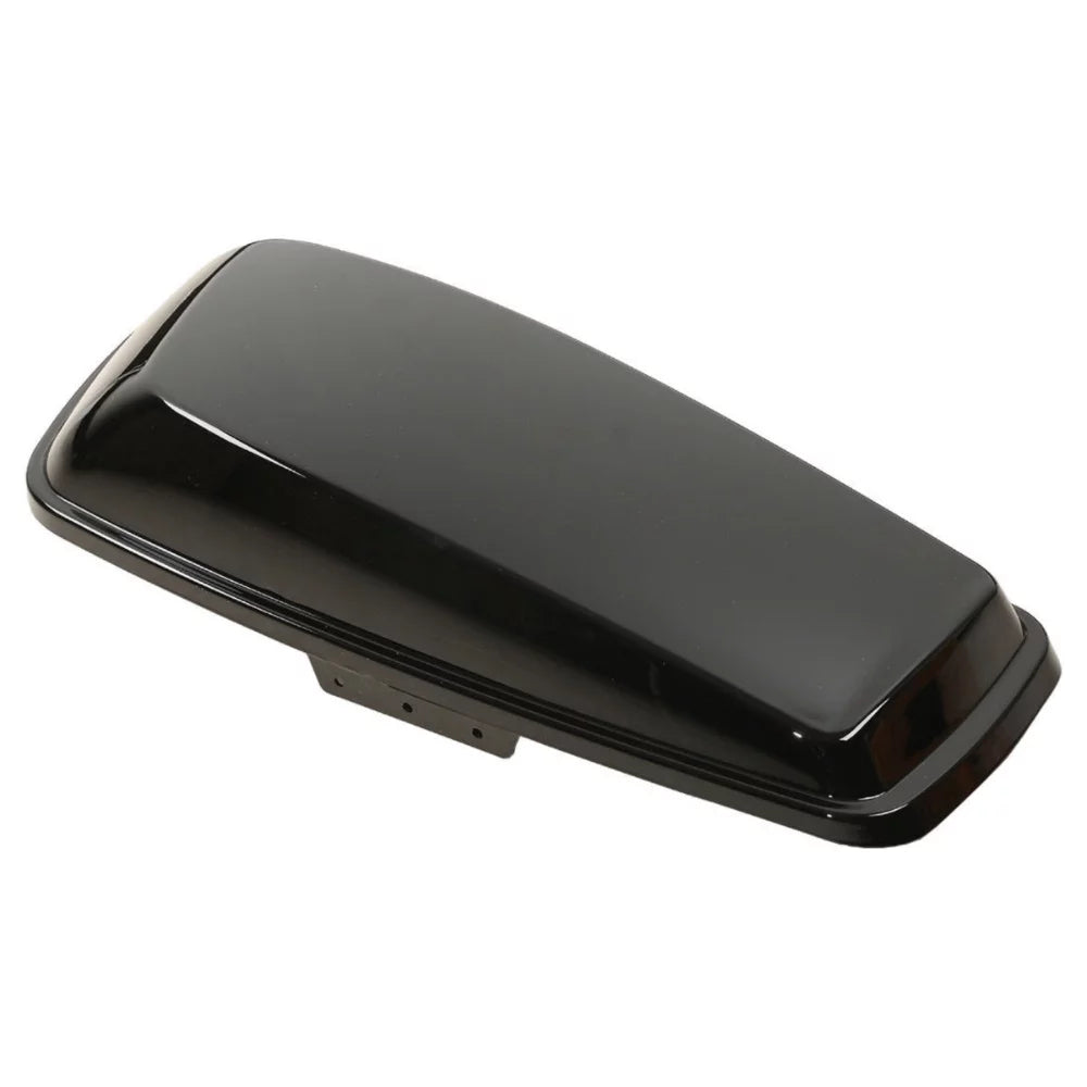 5" Glossy Black Stretched Extended Saddlebags For 2014-2022 Harley-Davidson