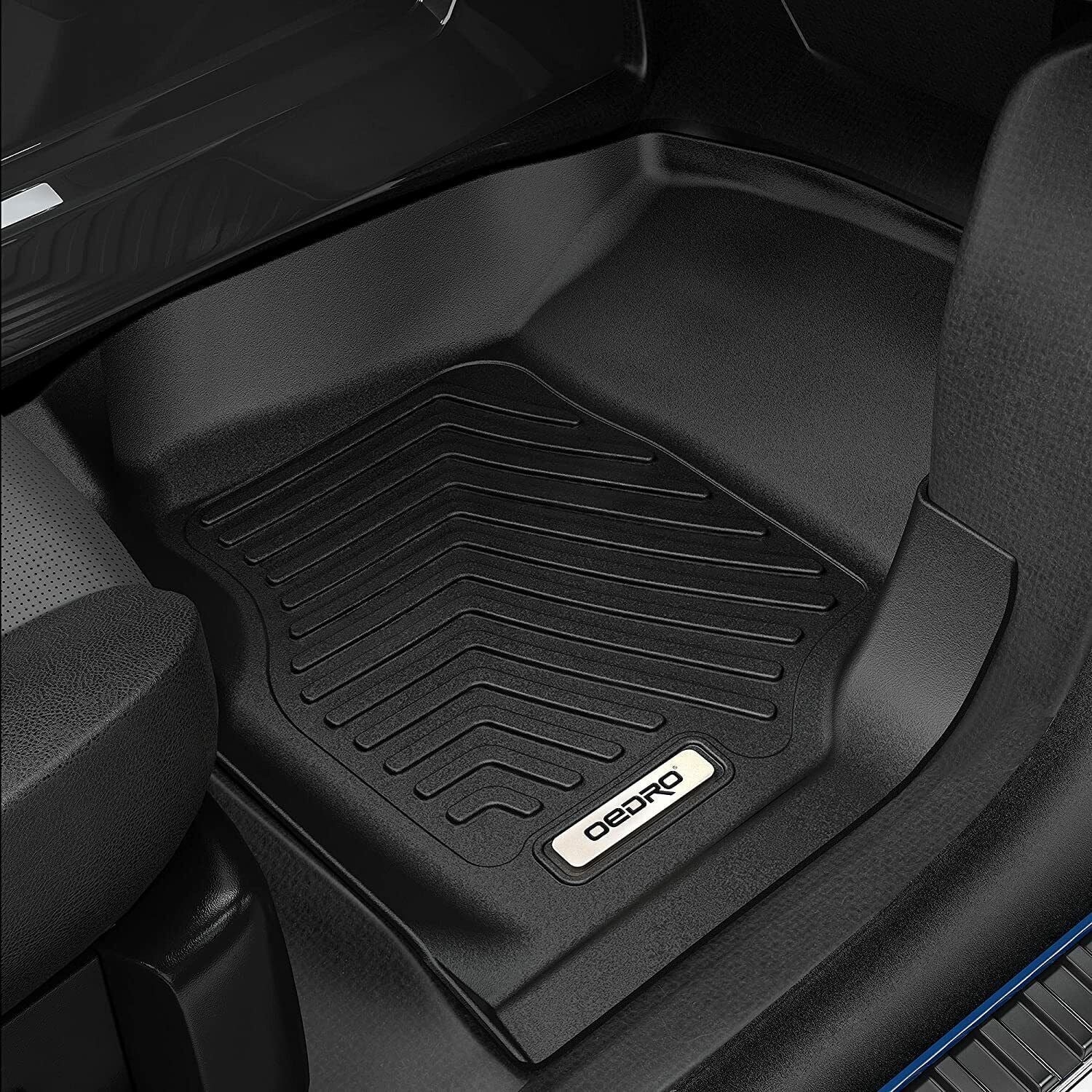 Ledkingdomus Floor Mats TPE Rubber 3D Compatible with 2015-2020 Chevy/Chevrolet Tahoe/GMC Yukon Carpet