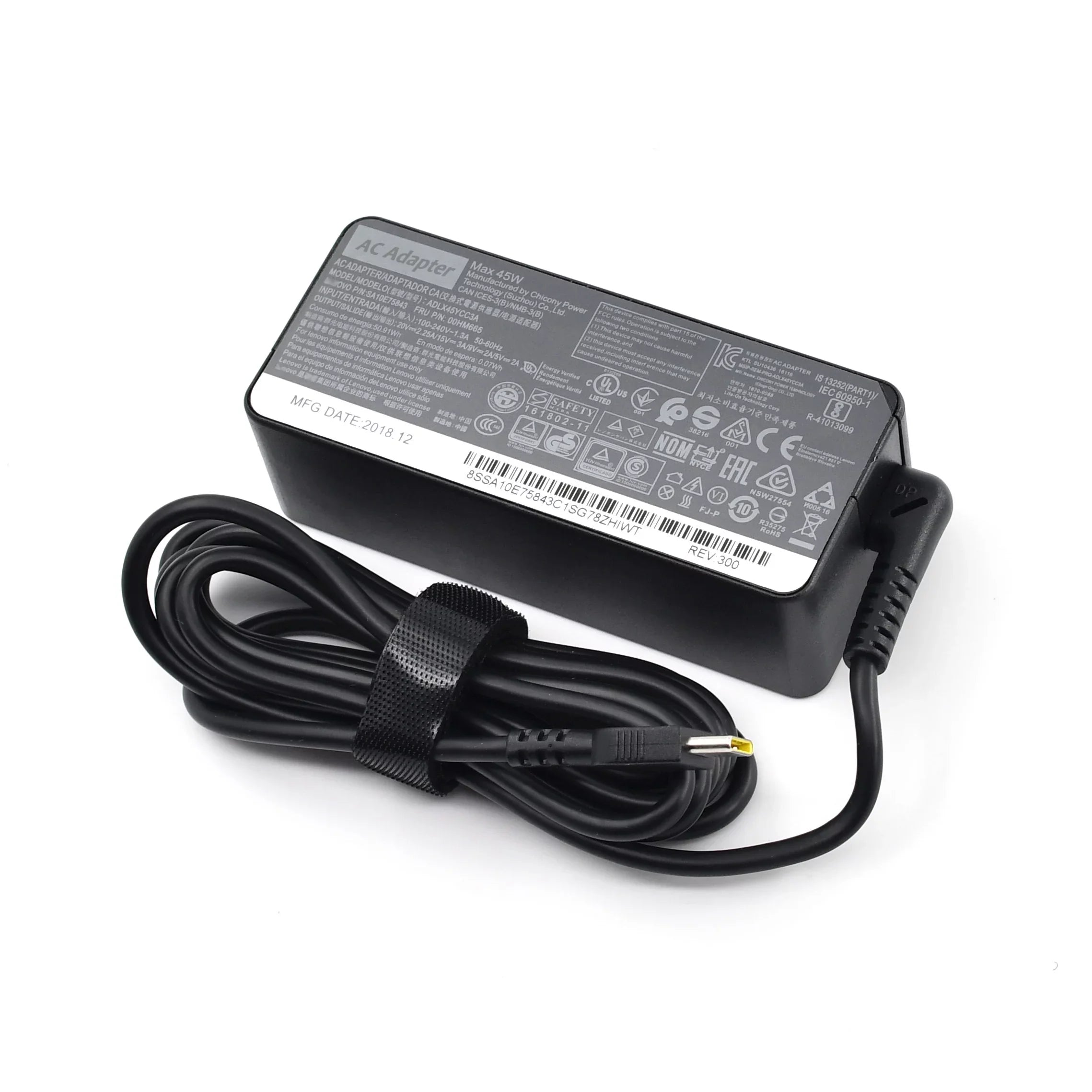 45W USB-C Portable computer Charger ADLX45UDCK2A for Chromebook 100e 2nd Gen AST - 82CE