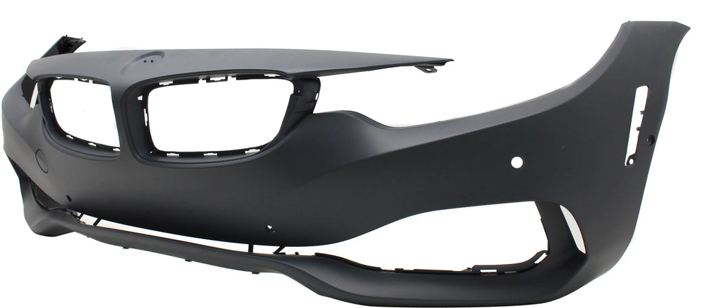 Front BUMPER COVER Compatible For BMW 4-SERIES 2014-2017 Primed with PDC Sensor and Camera Holes Convertible/Coupe/Hatchback